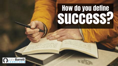 on the books or in the books: How do you define success?